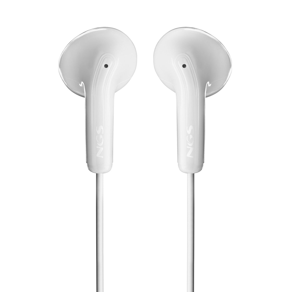Auriculares Intrauditivos Ngs Cross Glide Con Micrófono Usb Tipo-C Blancos