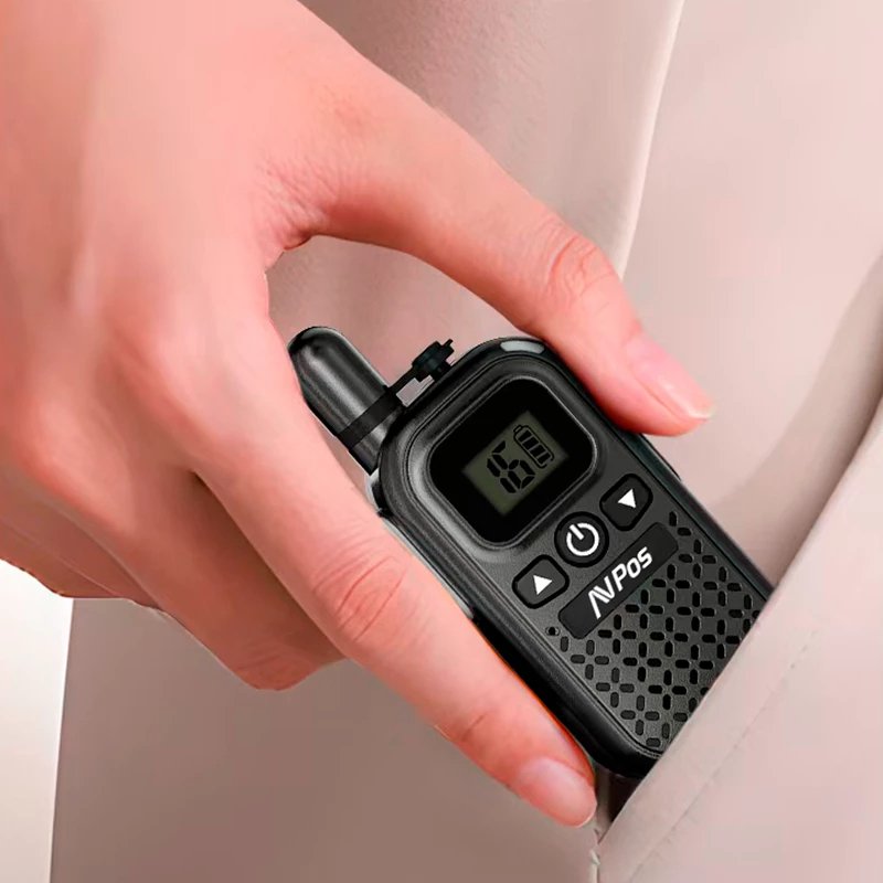 EAN 0619091266662 - AVPos AVP-COMM-X25 two-way radios 16 canales 446 MHz imagen 9