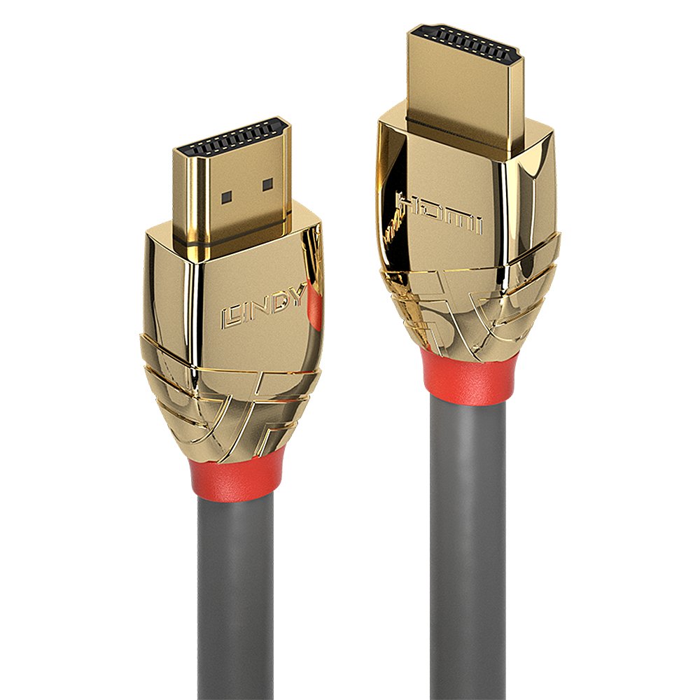 Lindy Hdmi High Speed Cable Gold Line 1m