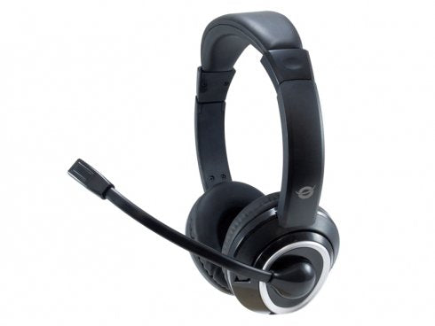 Conceptronic Polona02ba, Auriculares, Diadema, Juego, Negro, Binaural, 2 M