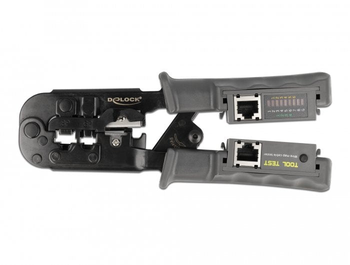 EAN 4043619905102 - DeLOCK 90510 crimpadora Herramienta combinada Negro, Verde imagen 3