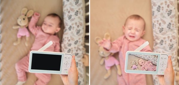 Eta Eta530690000 Mimi Baby Monitor, Flexible Camera, White Green