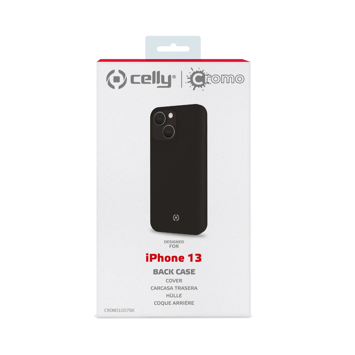EAN 8021735190608 - Celly Cromo funda para teléfono móvil 15,5 cm (6.1") Negro imagen 6