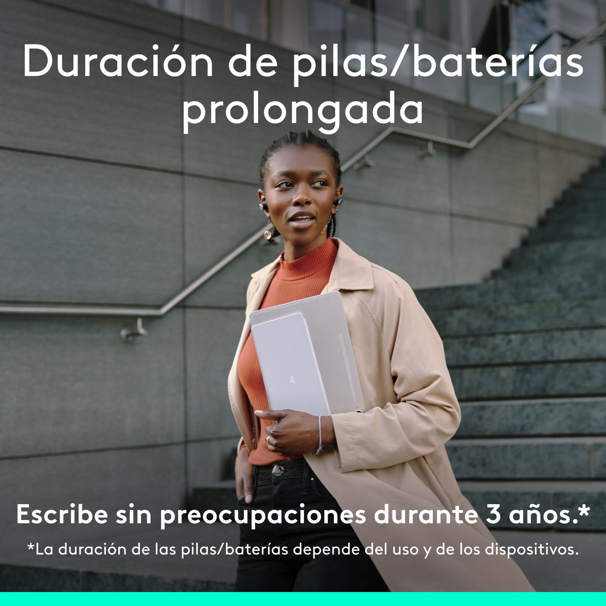 EAN 5099206126152 - Logitech 920-013011 teclado para móvil Español Bluetooth Gris, Blanco imagen 16