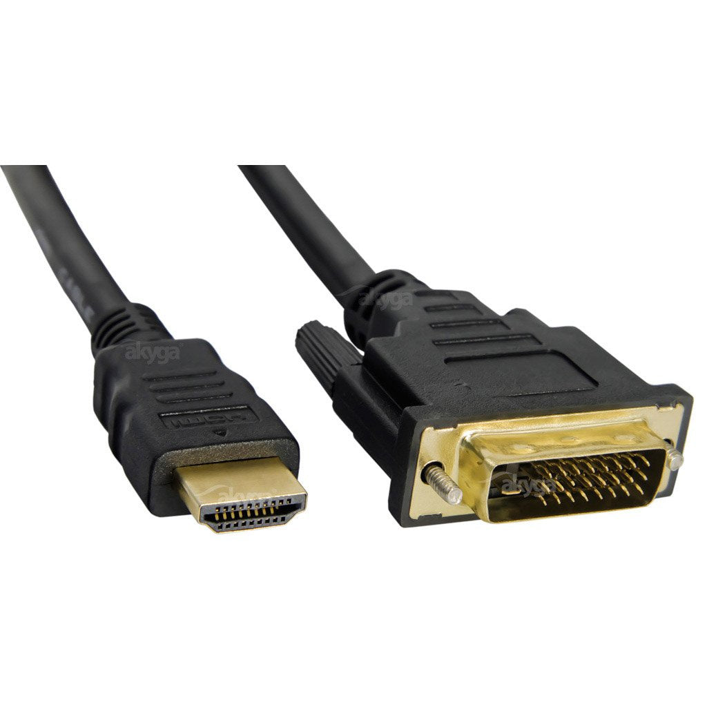EAN 5901720133489 - Akyga AK-AV-11 adaptador de cable de vídeo 1,8 m HDMI tipo A (Estándar) DVI-D Negro imagen 2