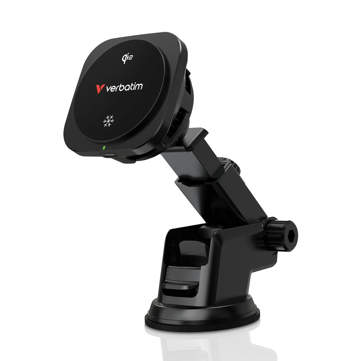 Verbatim Charge 'N' Drive Qi2 Cargador Inalámbrico Carga Rápida Auto