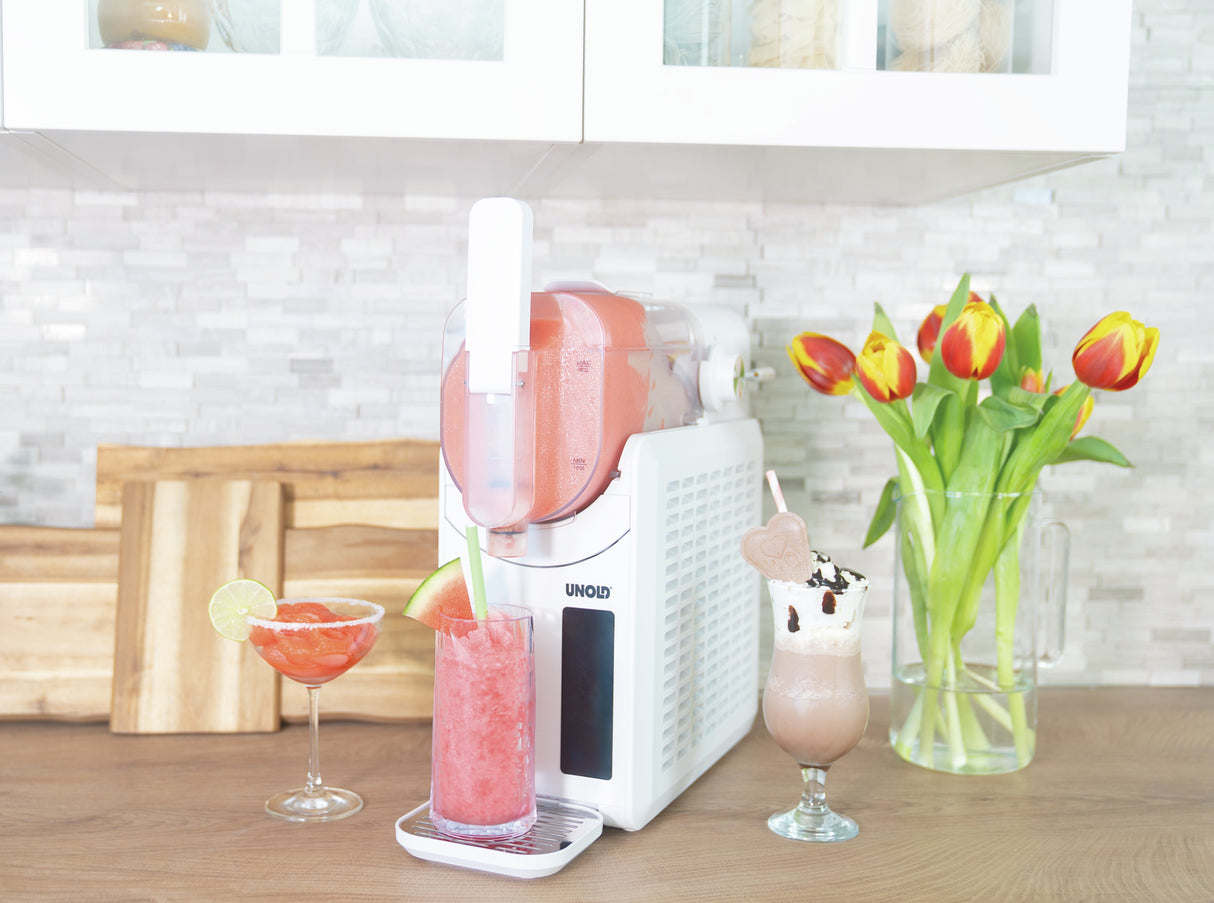 EAN 4011689489402 - Unold Slush-Eismaschine Susi 48940 Compresor de helados 2 L 220 W Blanco imagen 1