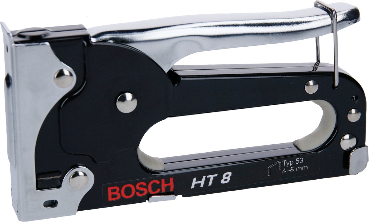 EAN 3165140101325 - Bosch 0 603 038 000 grapadora manual Negro, Acero inoxidable imagen 1