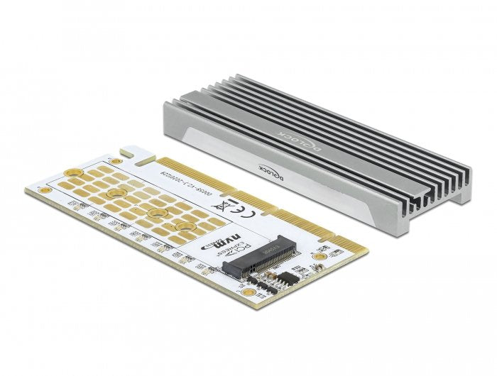 Pci Express X16 (X4 X8) Karte Zu 1 X Nvme M.2 Key M Mit Led Beleuchtung