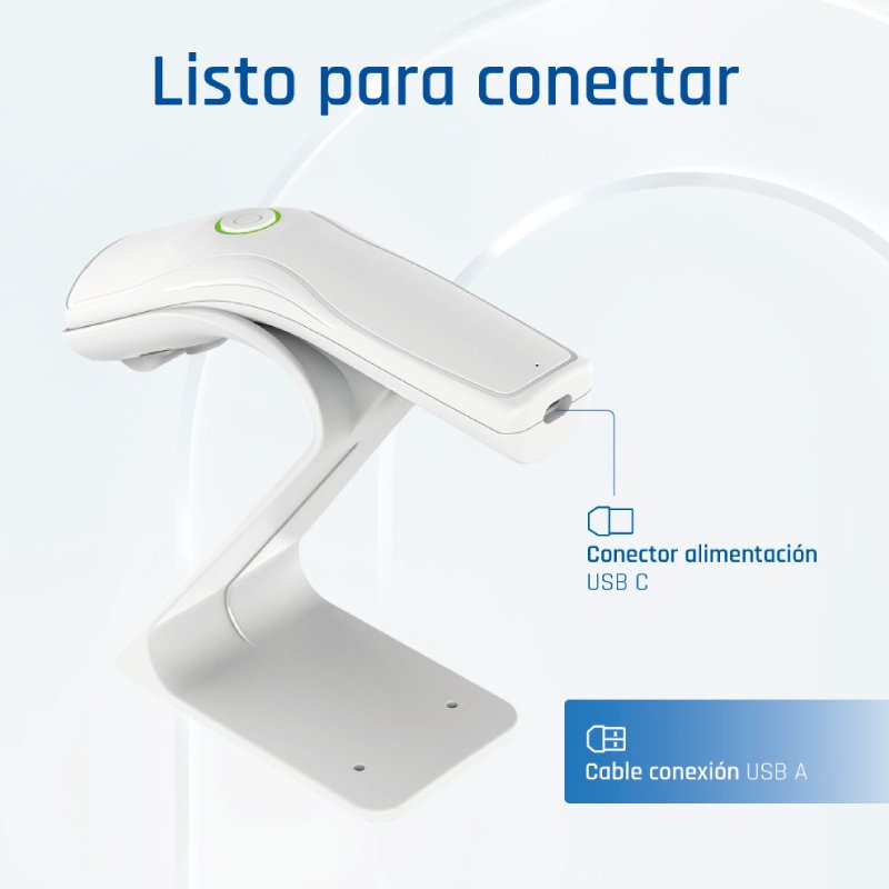 EAN 8435364320518 - iggual L2DUSB-B-AW Lector de códigos de barras portátil CMOS imagen 3