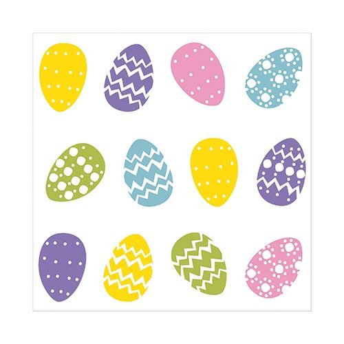 Papstar Servietten Coloured Eggs Ostereier 50 Unidades