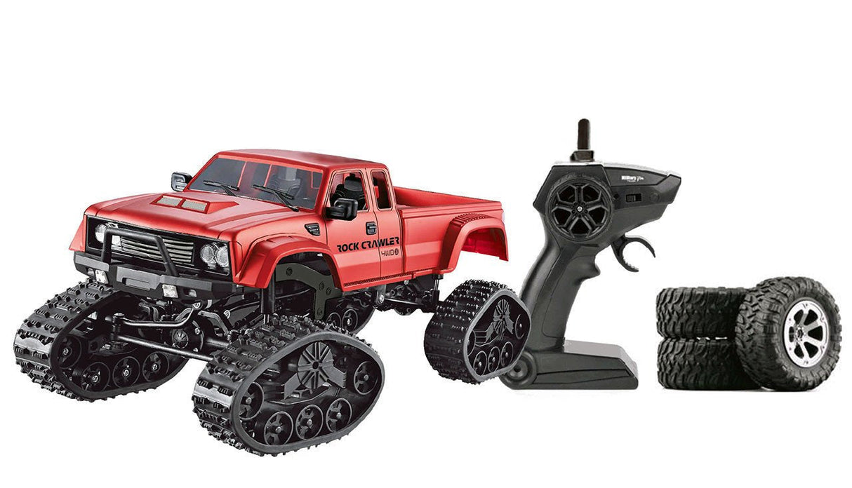 Amewi Rc Auto Pickup Truck Ni-Mh Akku 700mah Rojo 14+