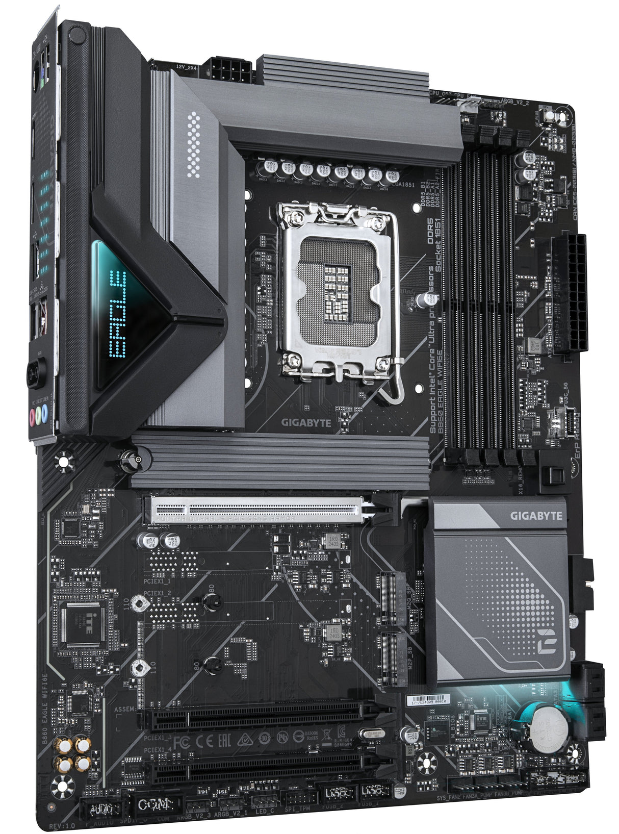 EAN 4719331866822 - GIGABYTE B860 EAGLE WIFI6E placa base Intel B860 LGA 1851 (Socket V1) ATX imagen 3