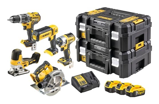 Dewalt Dck500p3t-Qw Kit De Herramientas Eléctricas Batería
