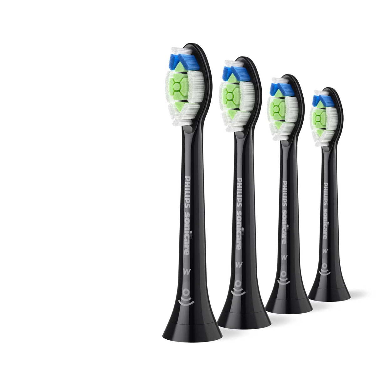 EAN 8720689035064 - Philips HX6064/88 cepillo de cabello 4 pieza(s) Negro imagen 1