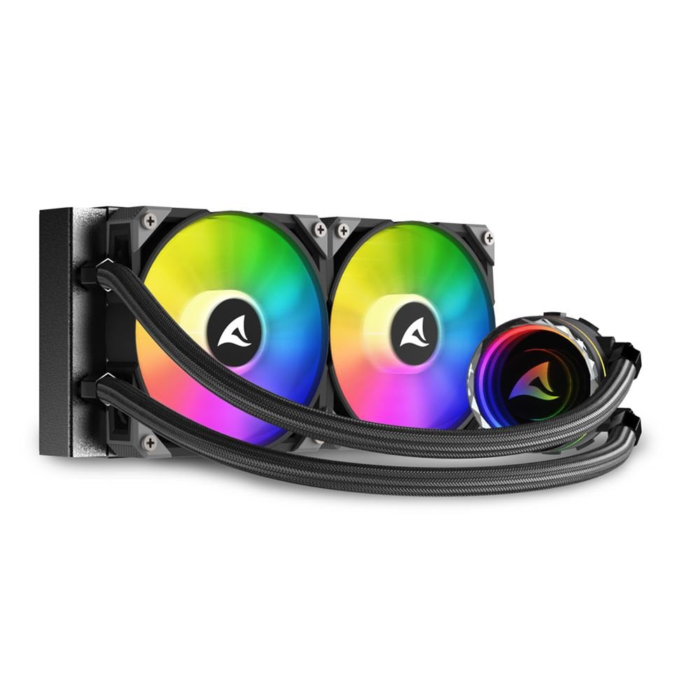 Refrigeracion Liquida Cpu Sharkoon S80 Rgb Aio 240mm, 4044951038008