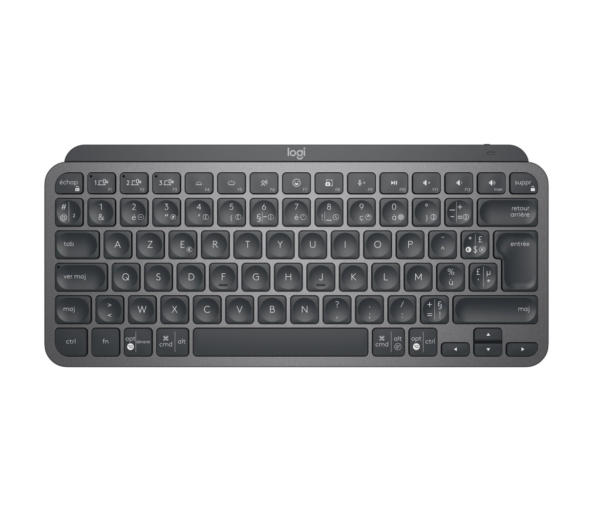 EAN 5099206101364 - Logitech MX Keys Mini For Business teclado Oficina RF Wireless + Bluetooth AZERTY Francés Grafito imagen 1
