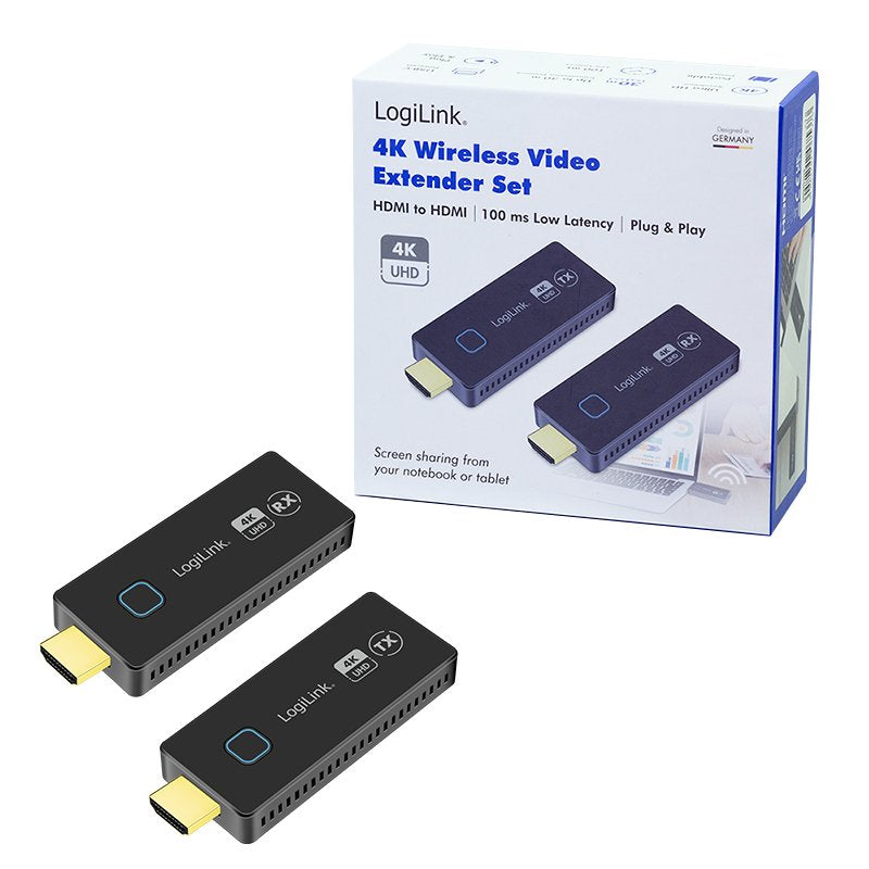 Logilink Hdmi Bertragungs-Set Drahtlos 30m