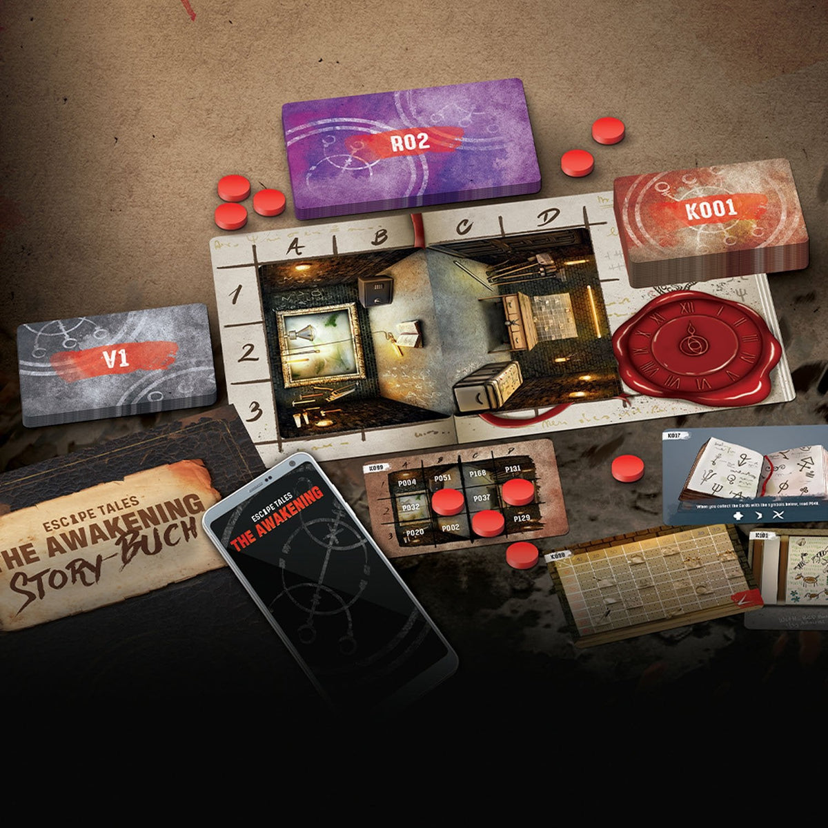 Kosmos Escape Tales - El Despertar, Juego De Mesa 693008