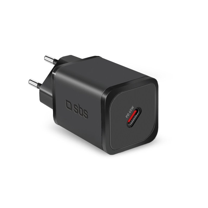 Sbs Tetrgan1c45w Cargador Usb-C Pd 45w Negro
