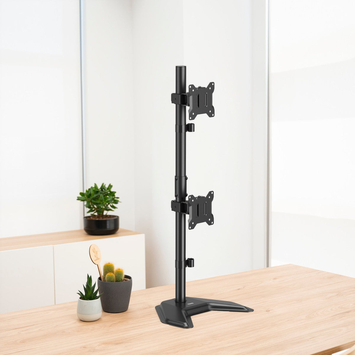 EAN 8433281012035 - TooQ DB1703TNV-B soporte para monitor 81,3 cm (32") Escritorio Negro imagen 4