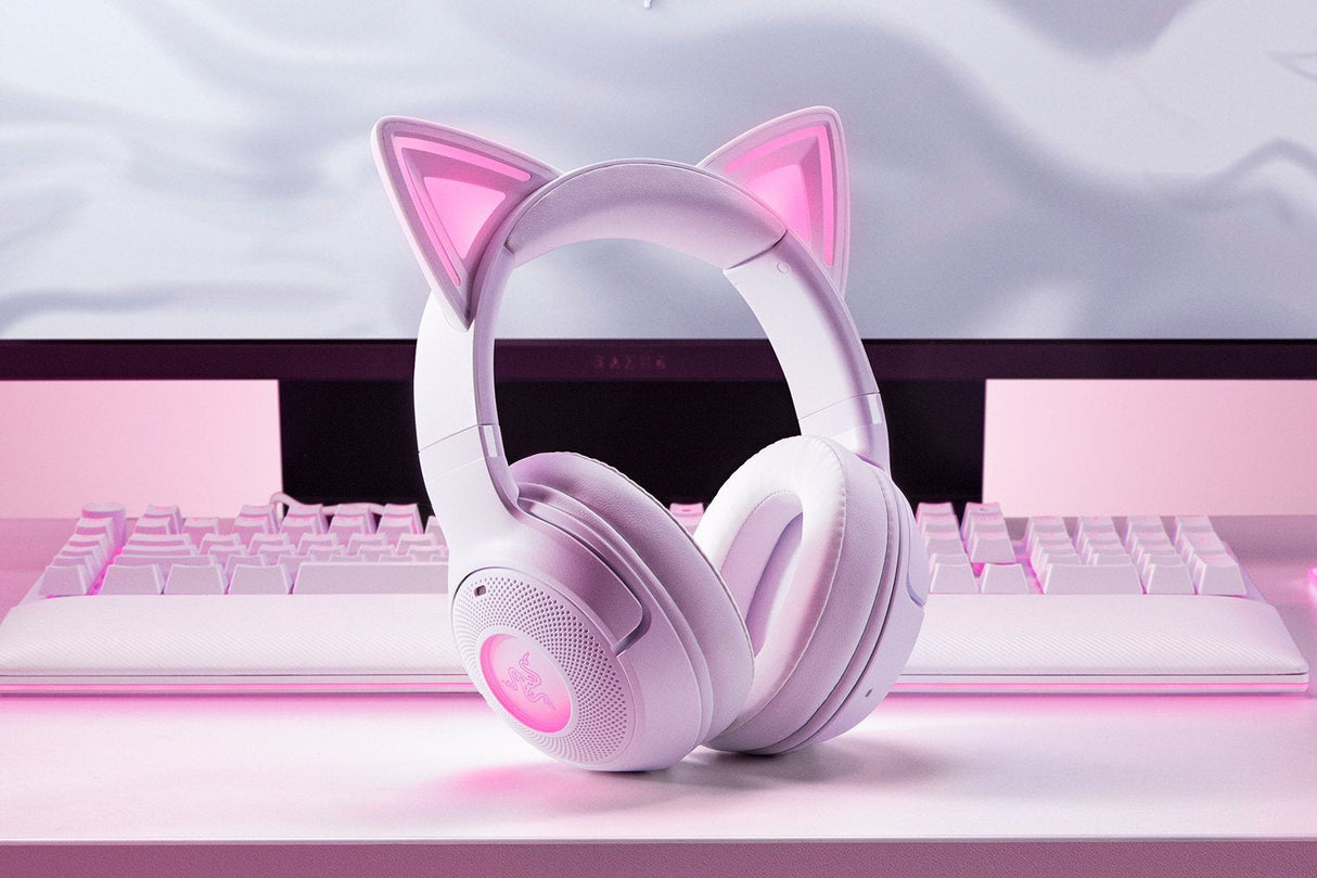Auriculares Razer Kraken Kitty V2 Bt Blanco (Rz04-04860600-R3m1)