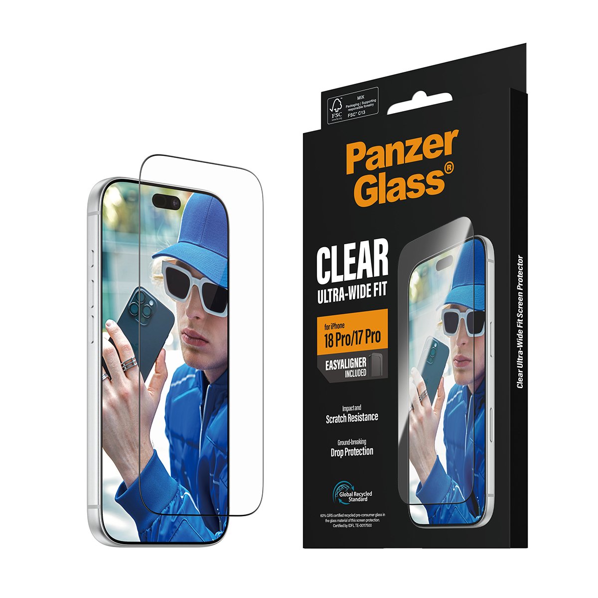 Panzerglass Screen Protector Iphone 18 Pro/ 17 Pro Uwf