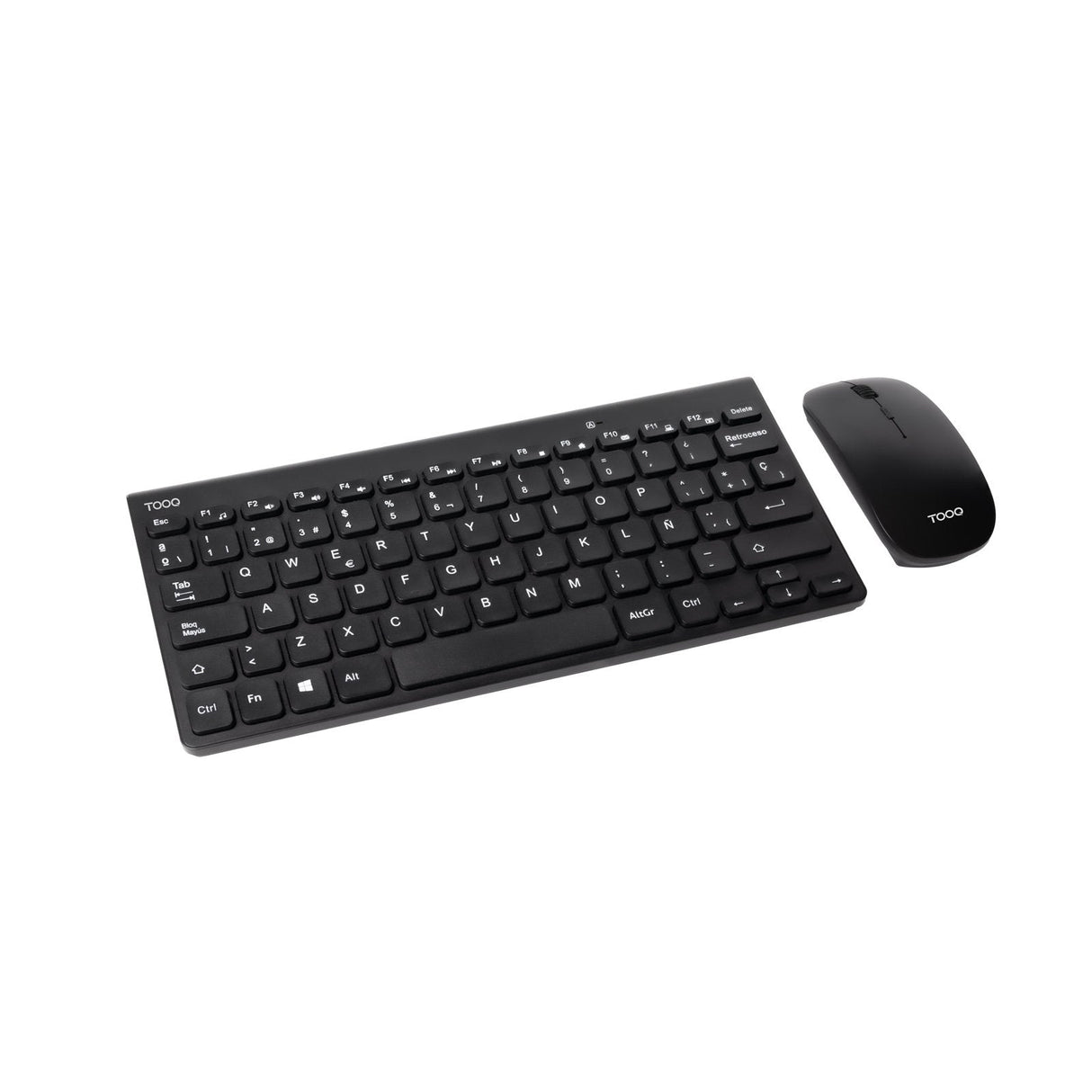 Teclado Y Ratón Inalámbricos Tooq Tqkmw-3101-B