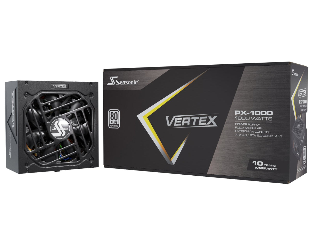 EAN 4711173877752 - Seasonic Vertex PX-1000 unidad de fuente de alimentación 1000 W 24-pin ATX ATX Negro imagen 6