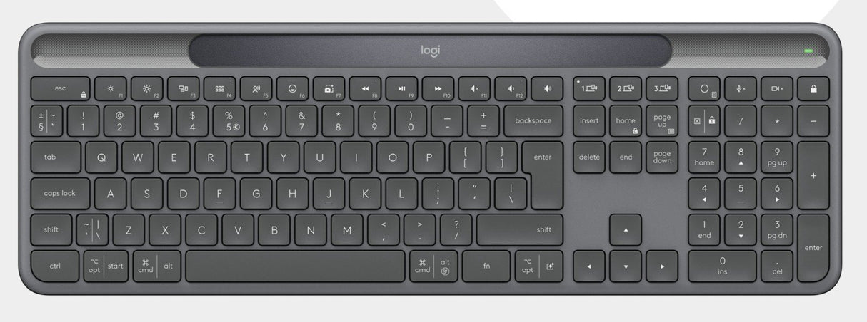 EAN 5099206132320 - Logitech Signature Slim Solar+ K980 for Business teclado Universal RF Wireless + Bluetooth QWERTZ Alemán imagen 1