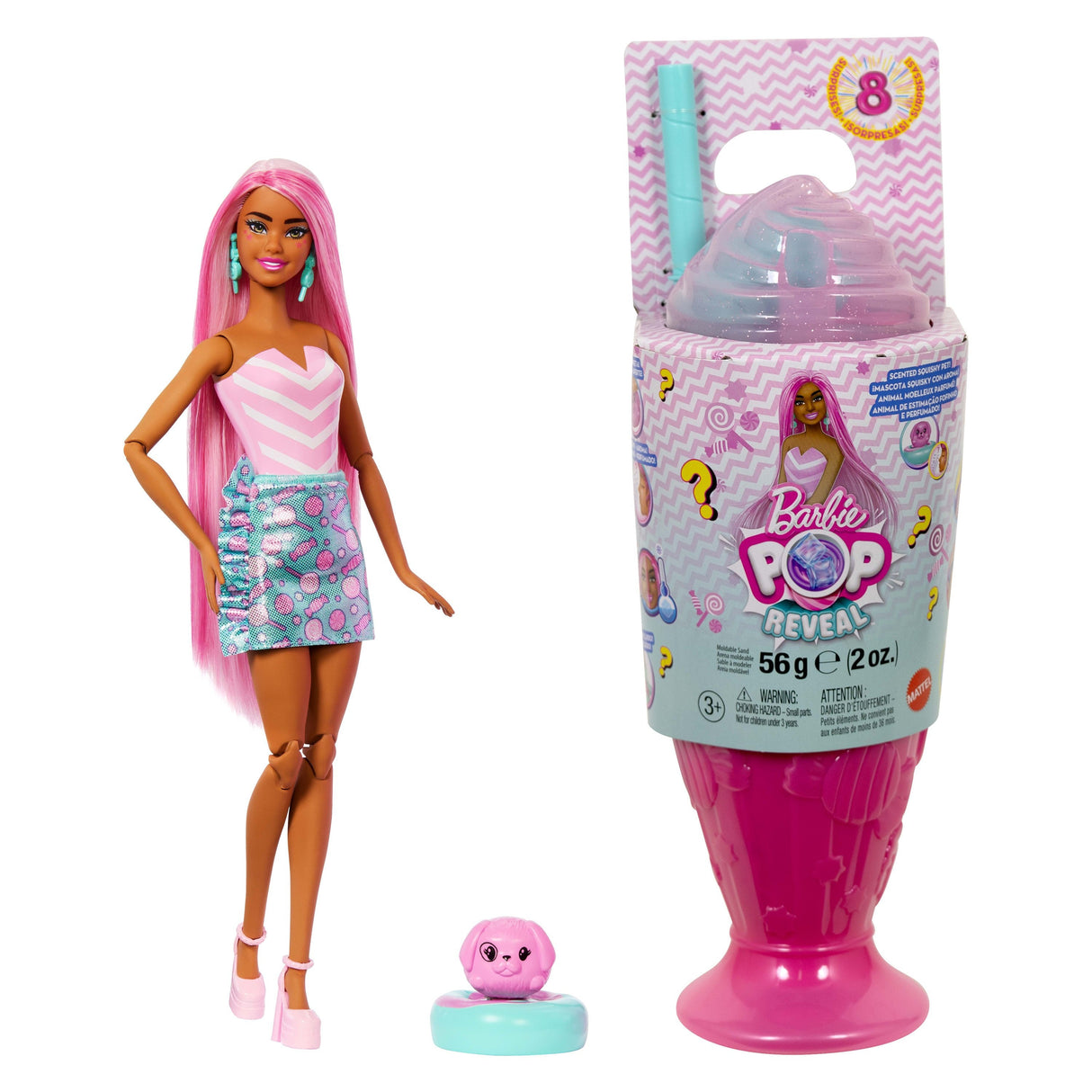 Mattel Barbie Pop! Reveal Barbie Treats Serie - Rosae Muñeca Jfy62