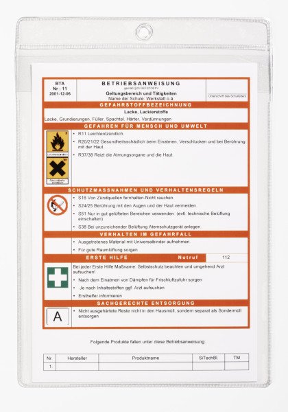 EAN 4005546215778 - Durable 230719 protector de hojas 210 x 297 mm (A4) Polipropileno (PP) 10 pieza(s) imagen 2