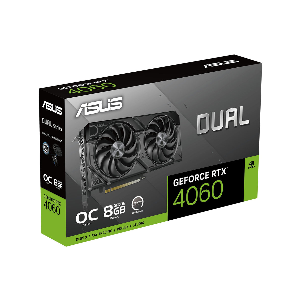 Tarjeta Grafica Asus Dual Geforce Rtx 4060 Evo 8gb - Overclocked Edition Geforce Rtx 4060 - 8 Gb