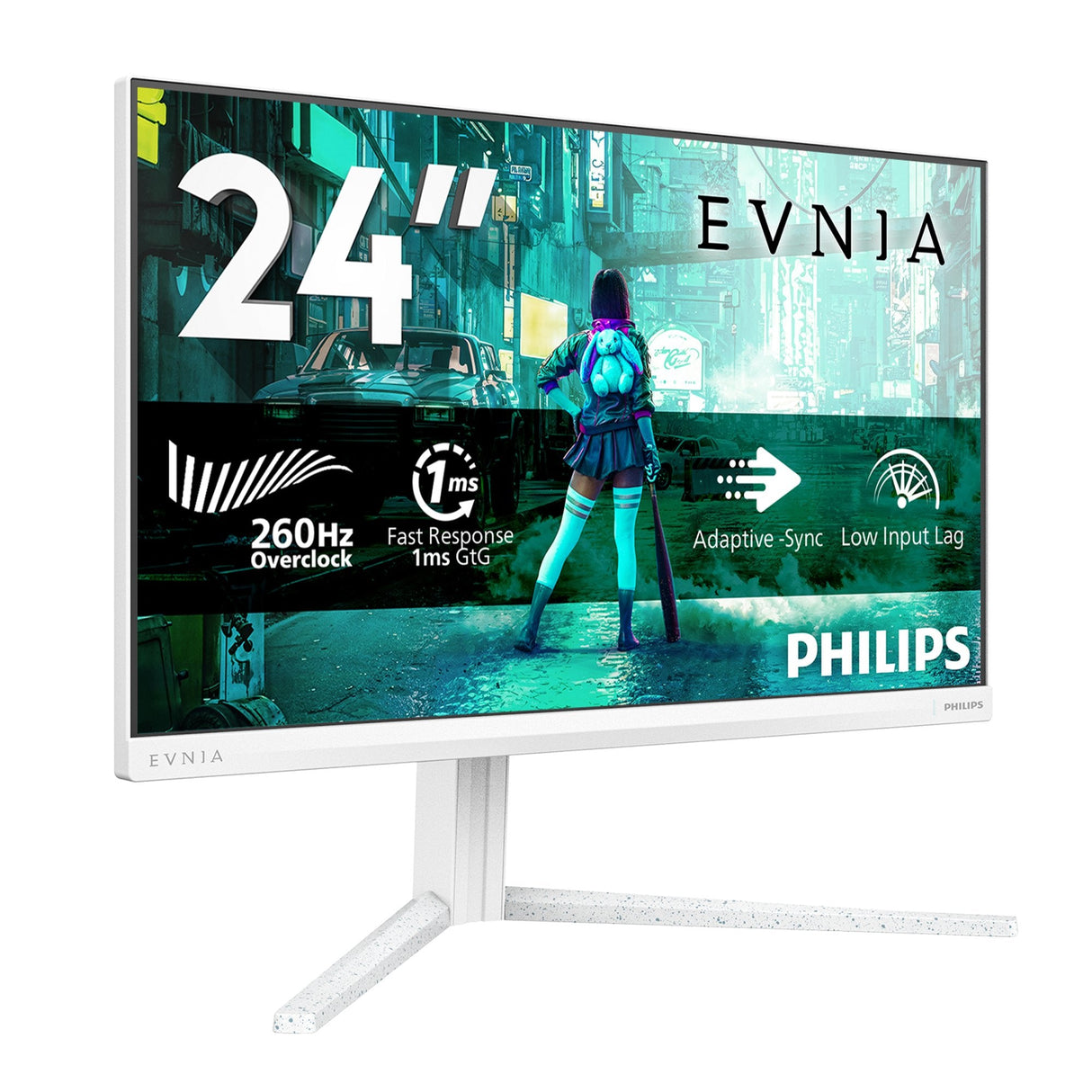 24m2n3201p/00 23 8' 16:9 Fast Ips 260hz (Oc Native 240hz) 1920x1080 Has 130mm Hdmi X 1x 2.0 Dp X 1x 1.4
