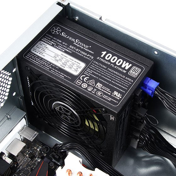 Silverstone Sst-Rm41-H08, Chasis Servidor Con Factor De Forma 4u, 5 X 3,5Cambiables En Caliente Y 3 X 5,25