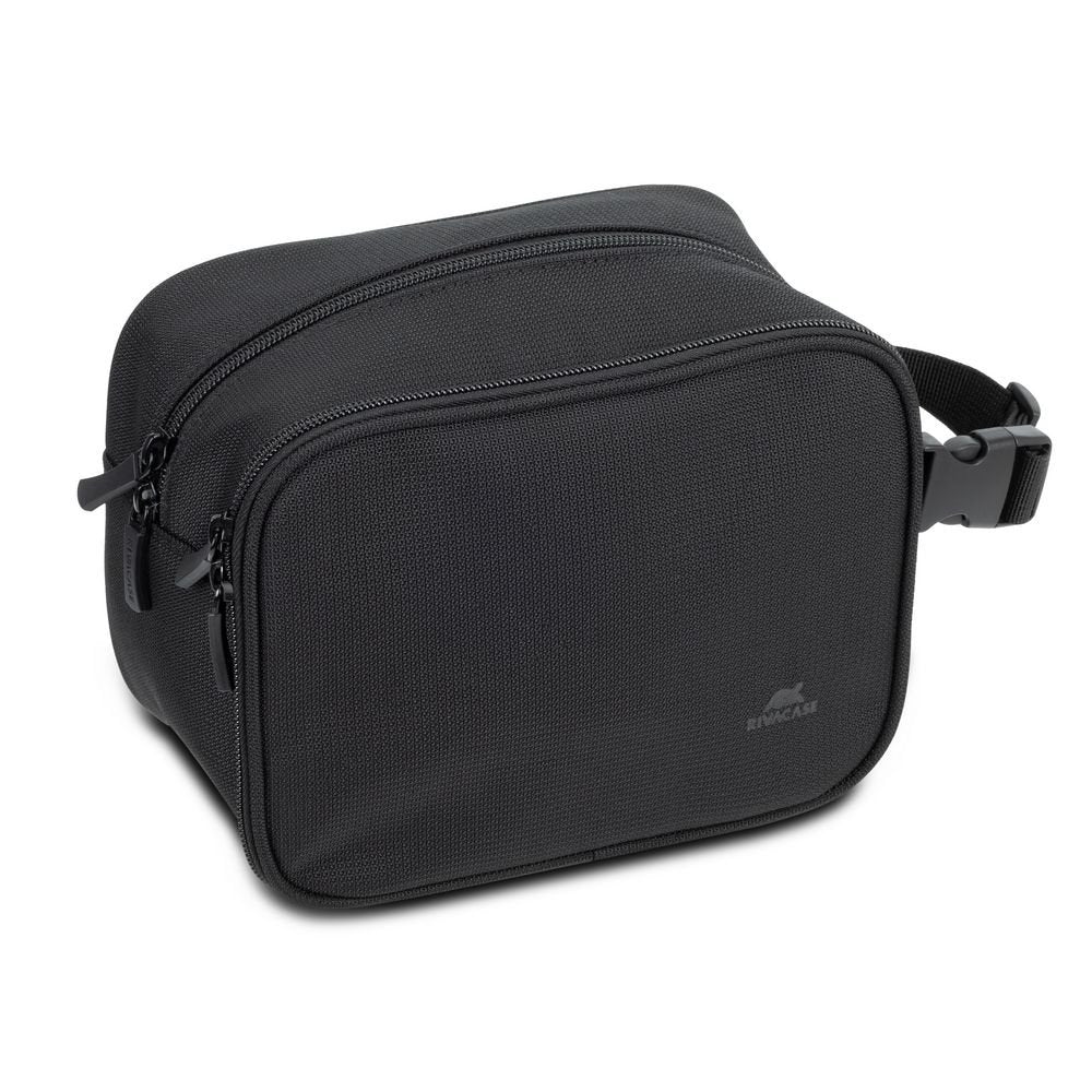EAN 4260709011776 - Rivacase 8409 Bolsa de aseo Poliéster, Poliéster reciclado Negro imagen 1