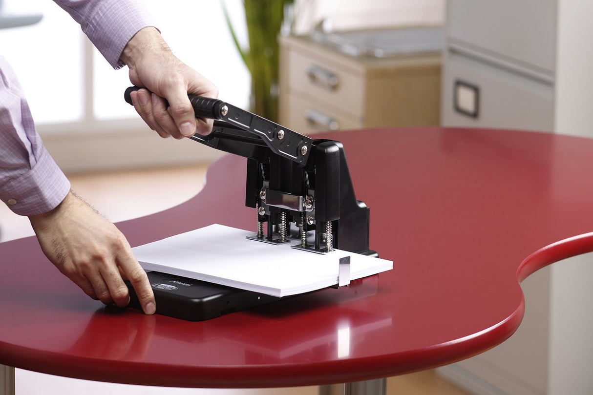 Rexel Taladro Gran Capacidad De 2 Punzones Hd2300 Hasta 300h Negro