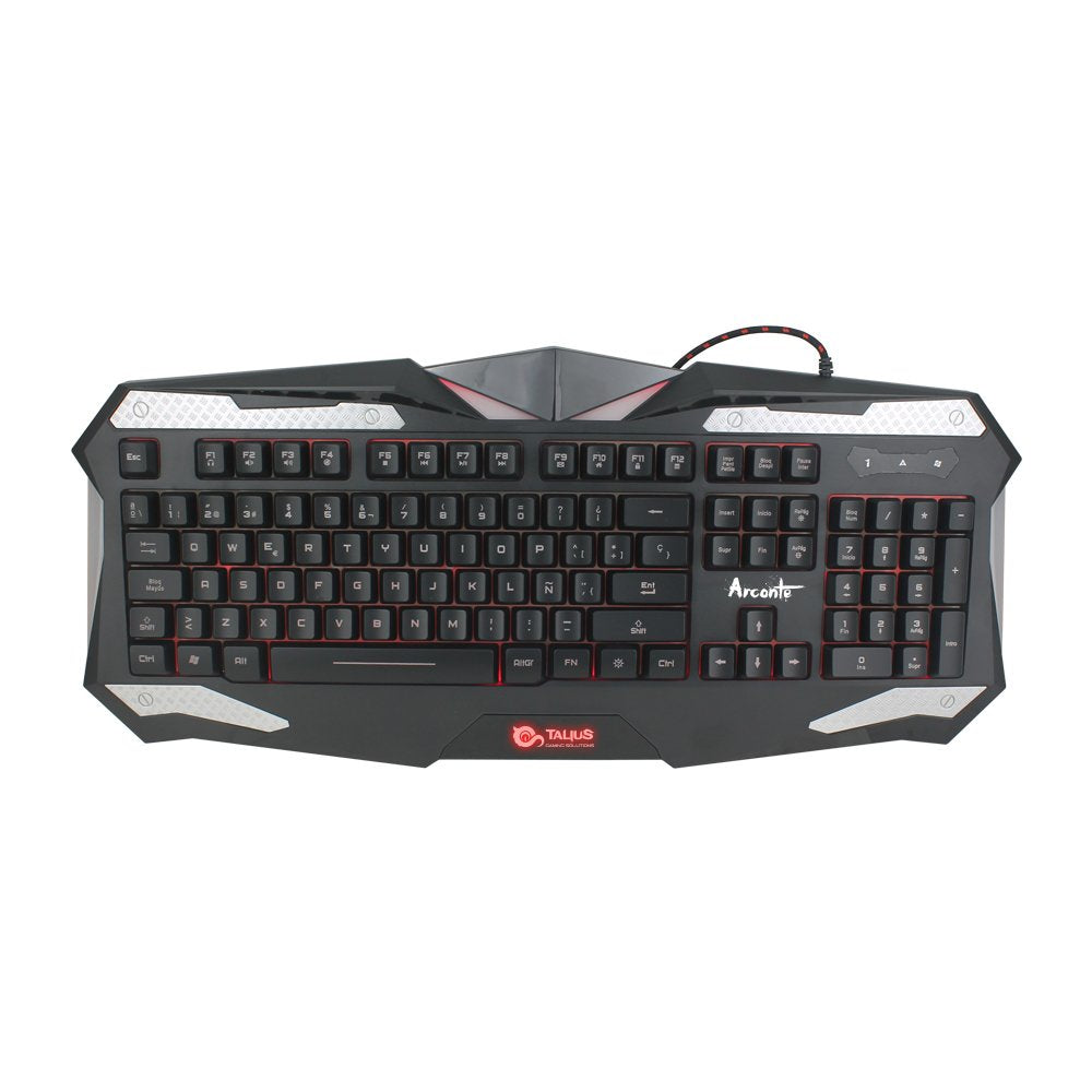 Teclado Español Talius Gaming Arconte Usb Negro Tal-Arconte