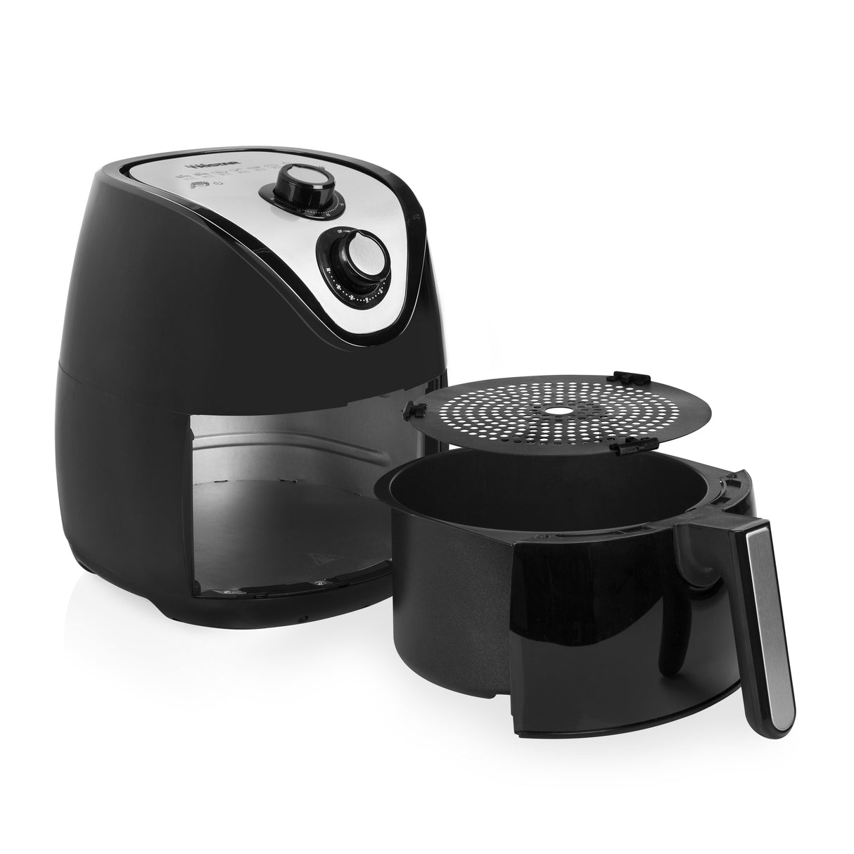 EAN 8713016075628 - Tristar FR-6994 freidora Sencillo 4,5 L Independiente 1500 W Freidora de aire caliente Negro, Plata imagen 11