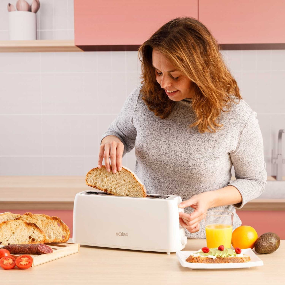 Tostadora Solac S96006300 Tl5418 Con 1 Ranura