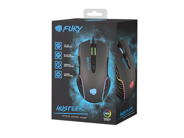 Raton Gaming Fury Hustler 6400 Dpi