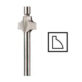 Fresa Para Redondear Dremel Hss Con Espiga Inicial Ø 9,5 Mm 612 1 Pieza, Eje Ø 3,2 Mm 2615061232