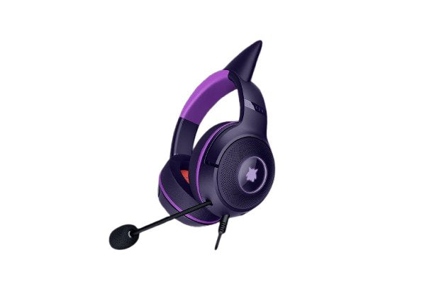 Razer Kraken Kitty V2 Headset, Pokémon Gengar Ed.