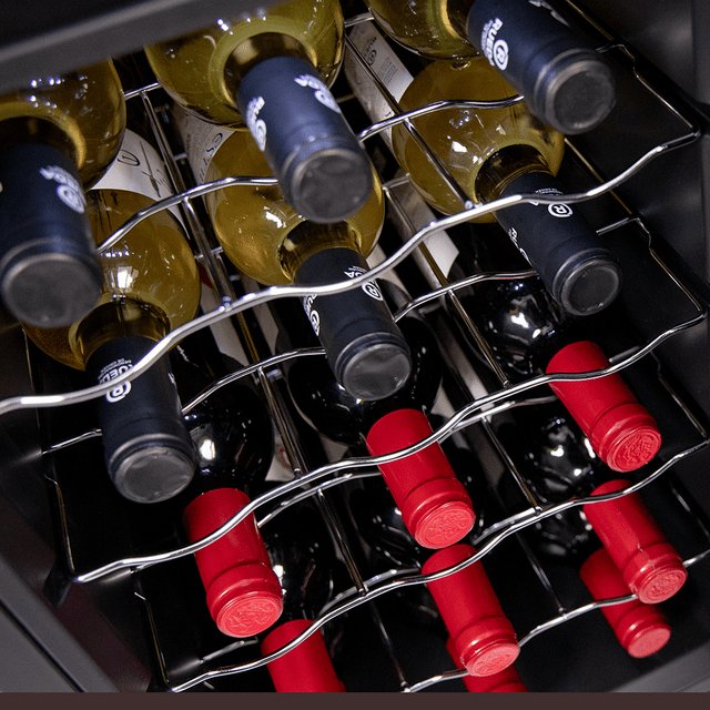 Vinoteca Cecotec Bolero Grandsommelier 1550 Coolcrystal Bodega Para 15 Botellas