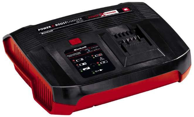 Einhell Power-X-Boostcharger 6 A, Cargador (Negro Rojo) 4512064