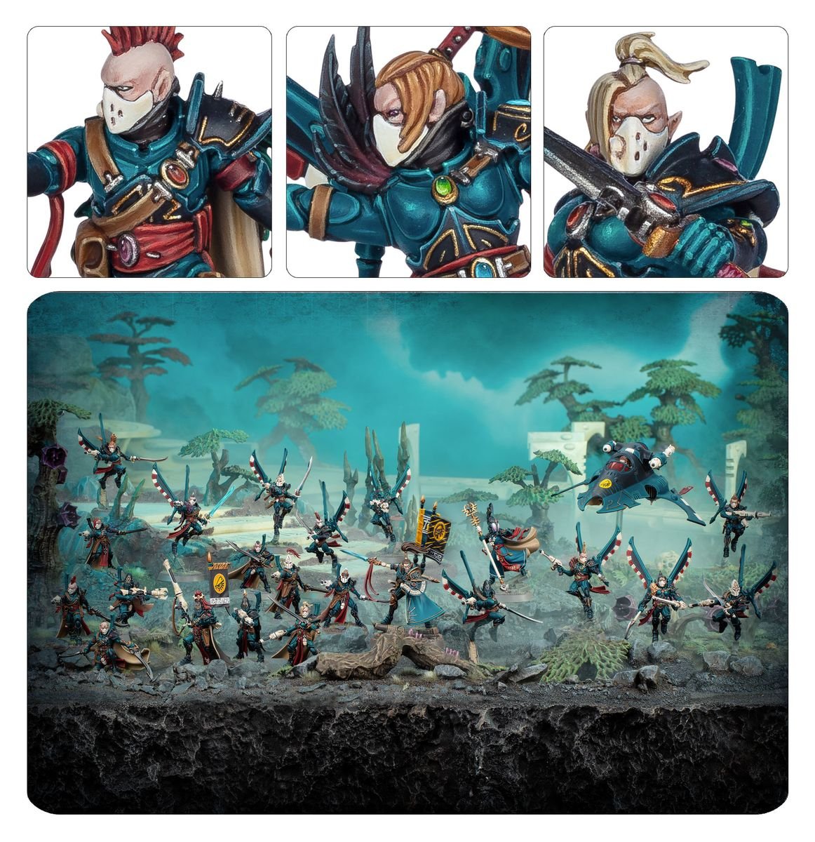 Warhammer 40k - Battleforce Aeldari : Pillards Sorciers