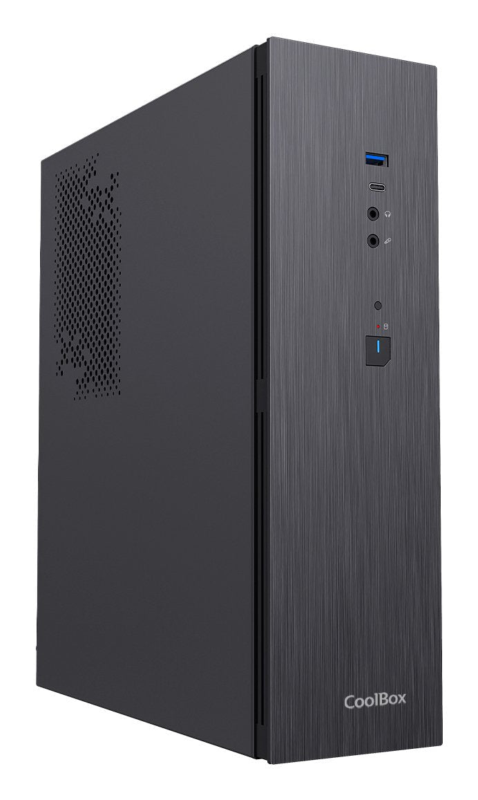 EAN 8436624420641 - CoolBox PC micro ATX T370 Slim Perfil bajo (Slimline) Negro 500 W imagen 1
