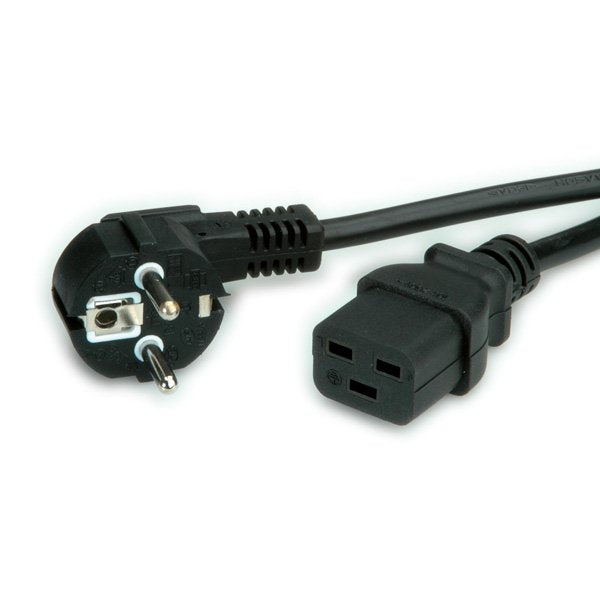 Cable Alimentacion Cee 7 (Schuko) (M) Auf Iec 60320 C19 (W) 2m