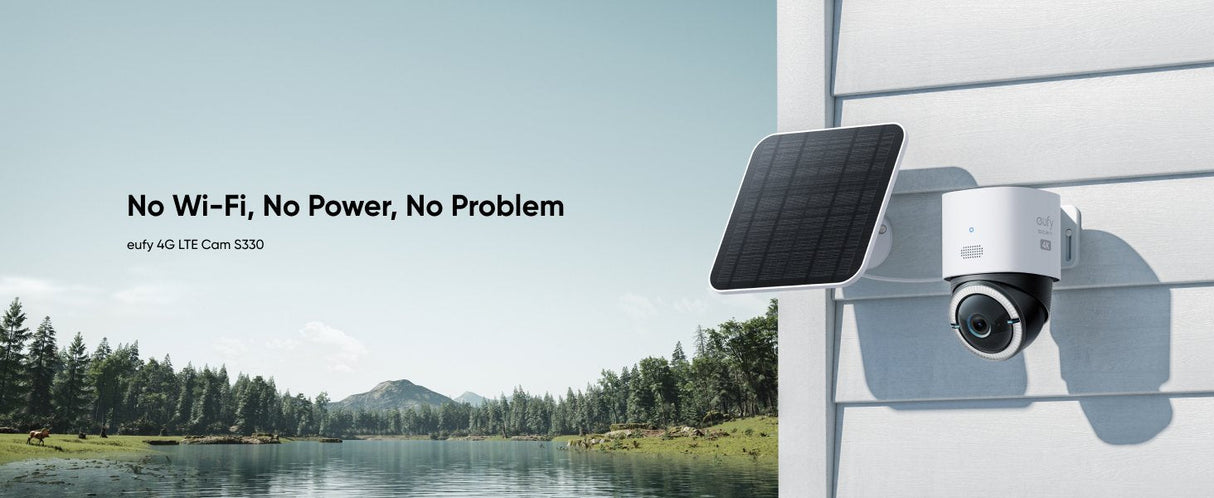 Wrl Camera S330 4g Lte/White T86p2321 Eufy