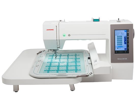 Janome Memory Craft 550e Máquina De Coser Automática Eléctrico